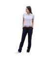 Front Row - Pantalon stretch style chino - Femme (Bleu marine) - UTRW4700