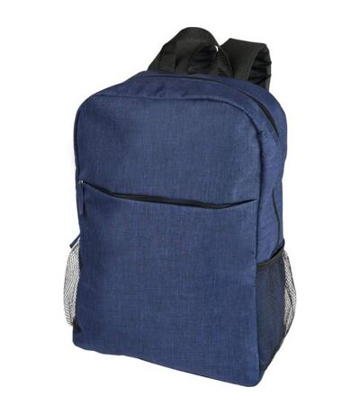 Sac à dos d´ordinateur en chiné . Taille unique bleu marine Bullet