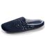 Isotoner Chaussons extra-light Mules femme microvelours, semelle antidérapante-1