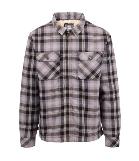 Mens Danehill Sherpa Lined Shirt Storm Grey Trespass