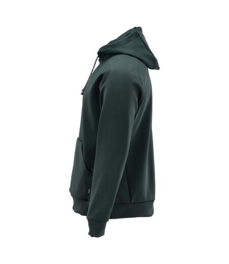 Sweat À Capuche Motif/style Uni Customised Homme Vert Forêt Mascot