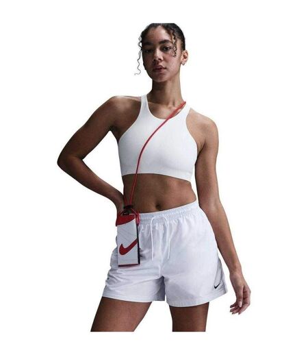 Womens/ladies Nsw Lightweight Relaxed Fit Shorts White Black Nike