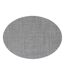 Set de Table Ovale Maoli 35x48cm Taupe-1