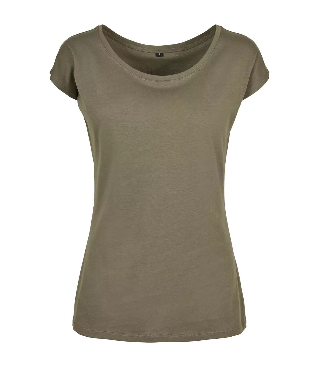 T-shirt Femme Olive Build Your Brand-1