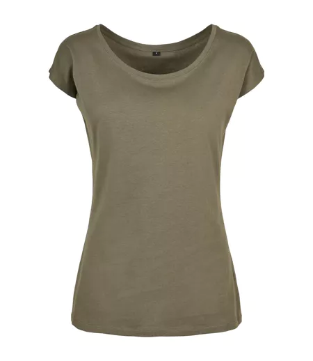 T-shirt Femme Olive Build Your Brand