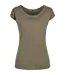 T-shirt Femme Olive Build Your Brand-1