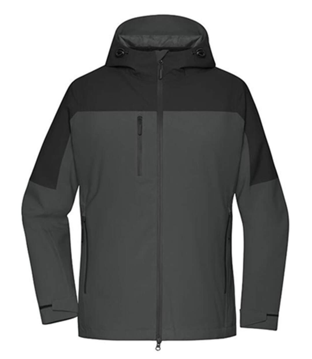 Veste 3 en 1 - Femme - JN1377 - gris carbone et noir-1