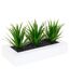 Centre de table 3 Aloe vera artificielles - H. 17 cm