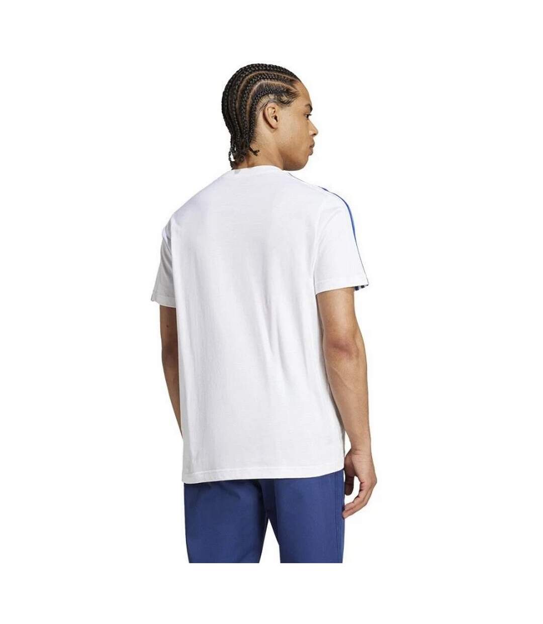 T-shirt Motif/style Real Madrid Cf Homme Blanc Adidas-3
