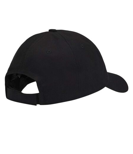 Mens Cotton Baseball Cap Black Boss