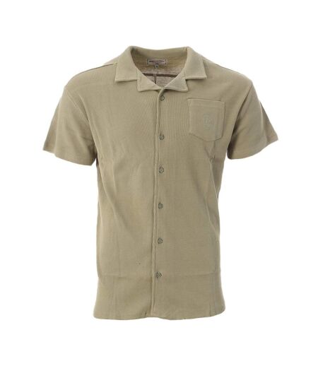 Chemise verte homme american people cils - l