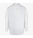 D555 mens richard oxford kingsize long-sleeved shirt white Duke