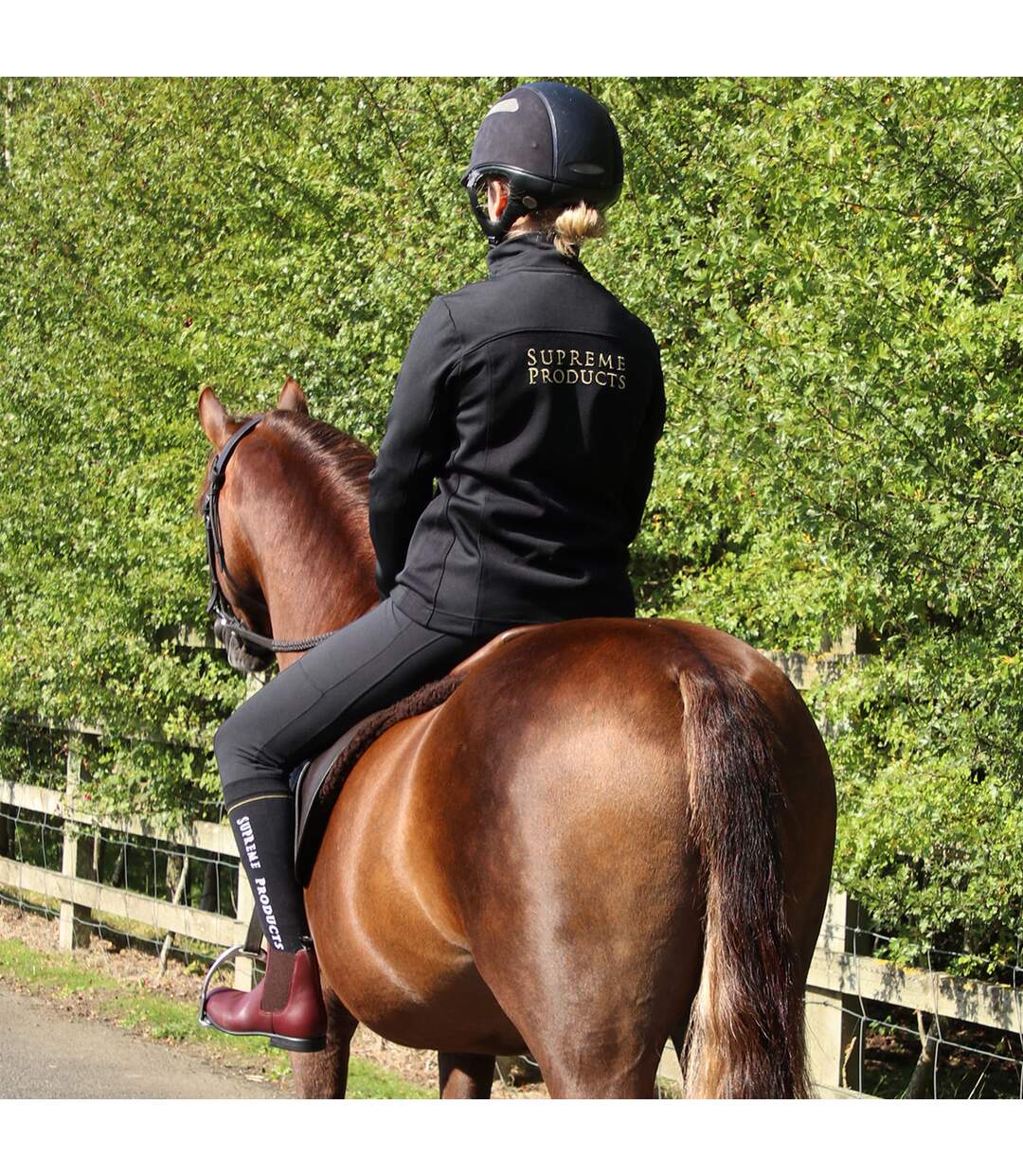 Supreme Products Womens/Ladies Active Show Jacket (Black) - UTBZ3932-4