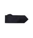 Unisex adult micro waffle tie one size black Premier-2