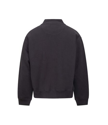 Unisex Adult Signature Heavyweight Sweat Jacket Solid Charcoal Awdis