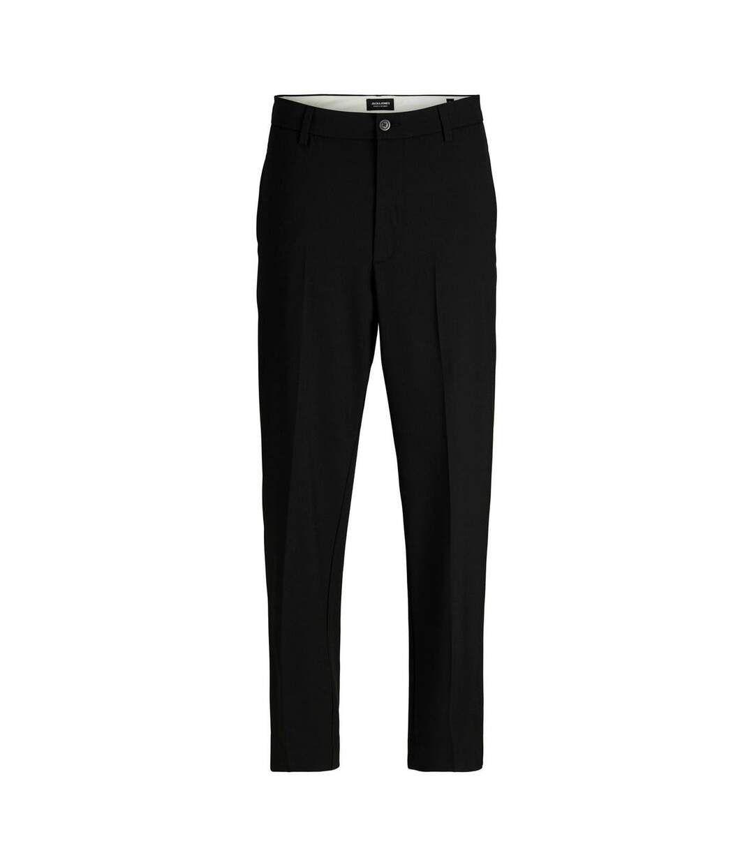 Mens Banks Regular Work Chinos Black Jack And Jones-1