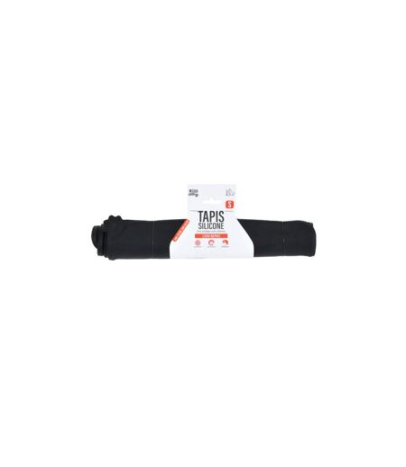 Tapis Repas pour Chien & Chat Souple 47cm Noir