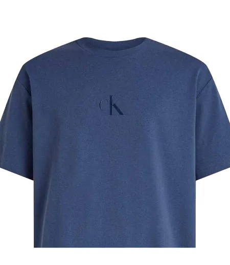 T-shirt Motif/style Monogramme Homme Calvin Klein