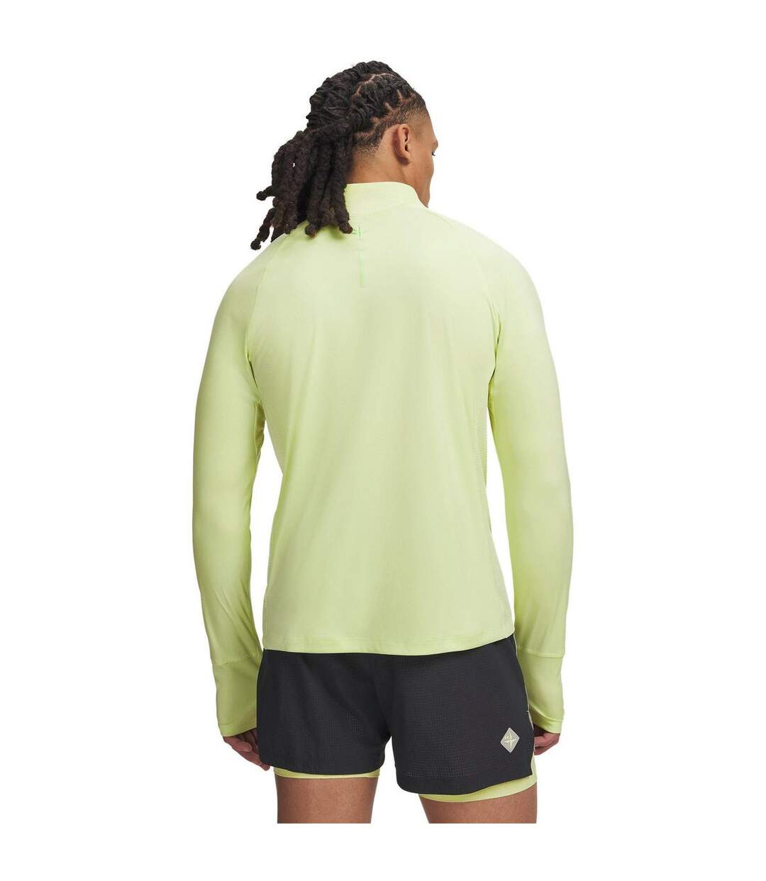 Haut Trail Run Homme Vert Clair Under Armour-2