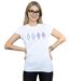 Disney T-shirt en coton Femme/Femme Frozen 2 Elements Symbols (Blanc) - UTBI21654-2