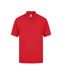 Casual Classic Mens Premium Triple Stitch Polo (Red)