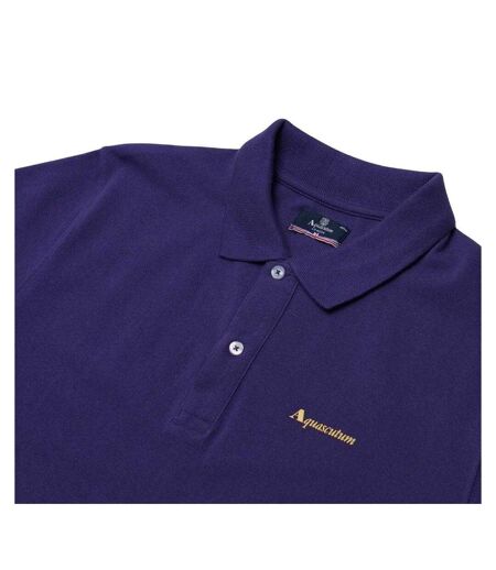 Polo Active Homme Violet Éclatant Aquascutum
