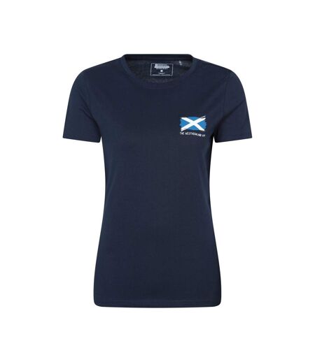 T-shirt West Highland Way Femme Bleu Marine Mountain Warehouse