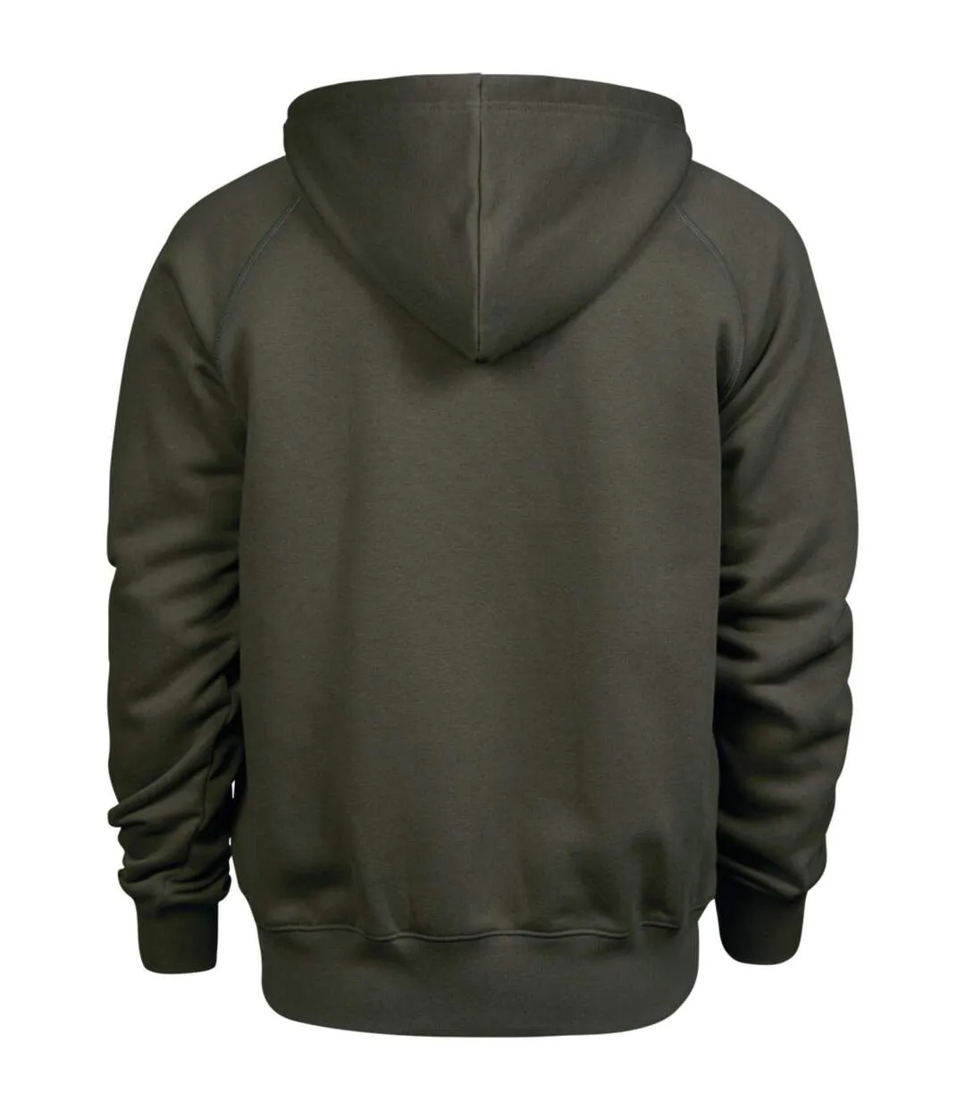 Sweat À Capuche Homme Vert Foncé Tee Jays-2