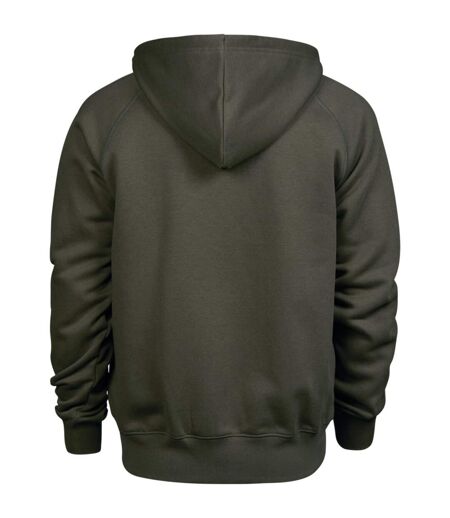 Sweat À Capuche Homme Vert Foncé Tee Jays