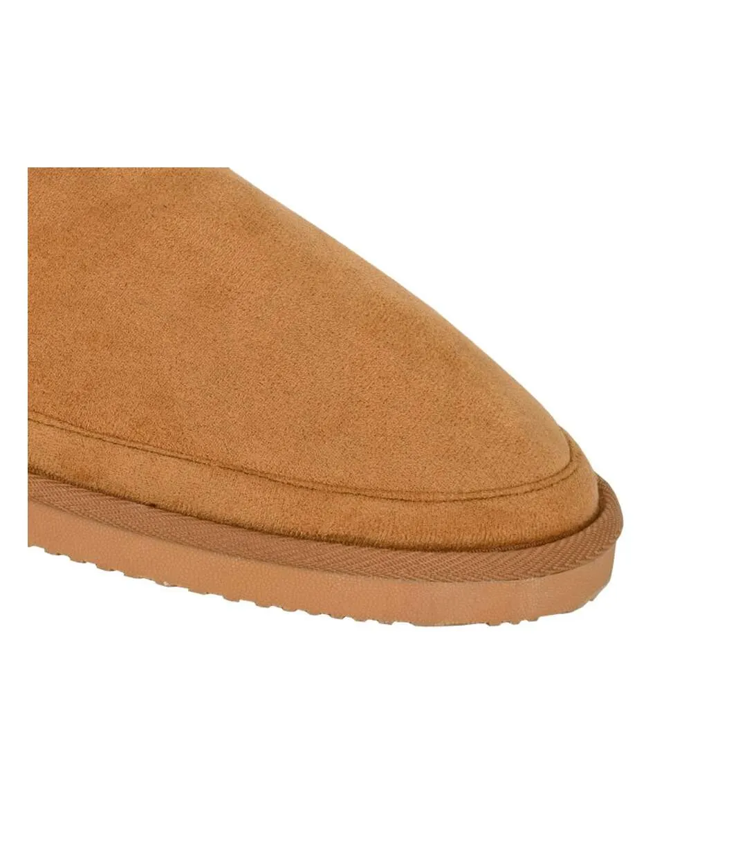 Chaussons Mules David Homme Brun Clair Sleepers-3