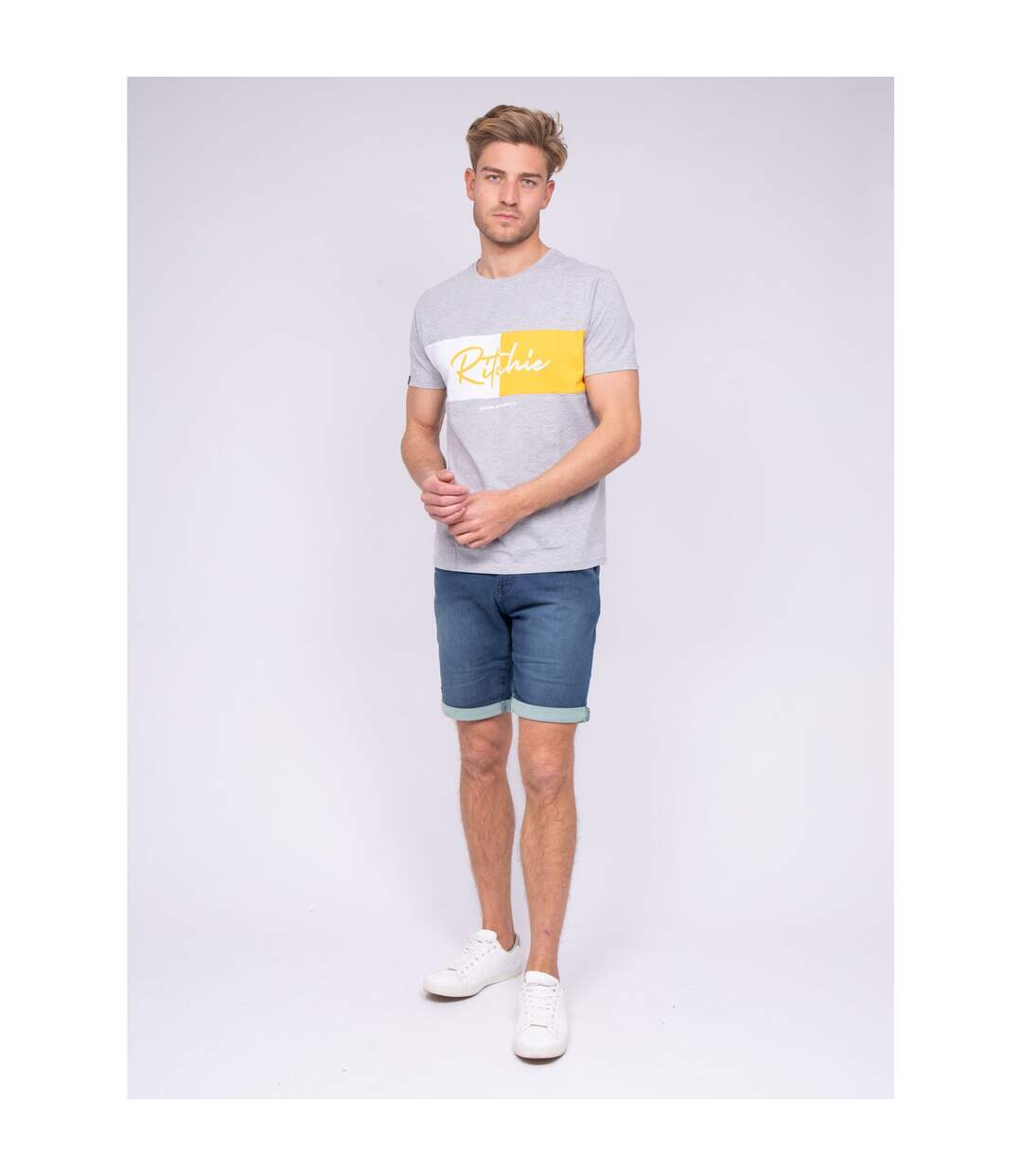 T-shirt col rond pur coton NOWARE-4