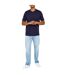 Lot De 3  T-shirts Homme Blanc Noir Bleu Marine Donnay-4