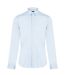 Mens Islass Slim Long-sleeved Shirt Ice Blue Ted Baker-2