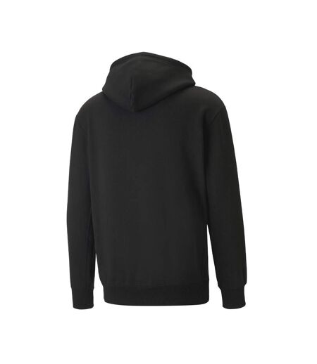 Sweat à capuche noir homme puma clsscs - l