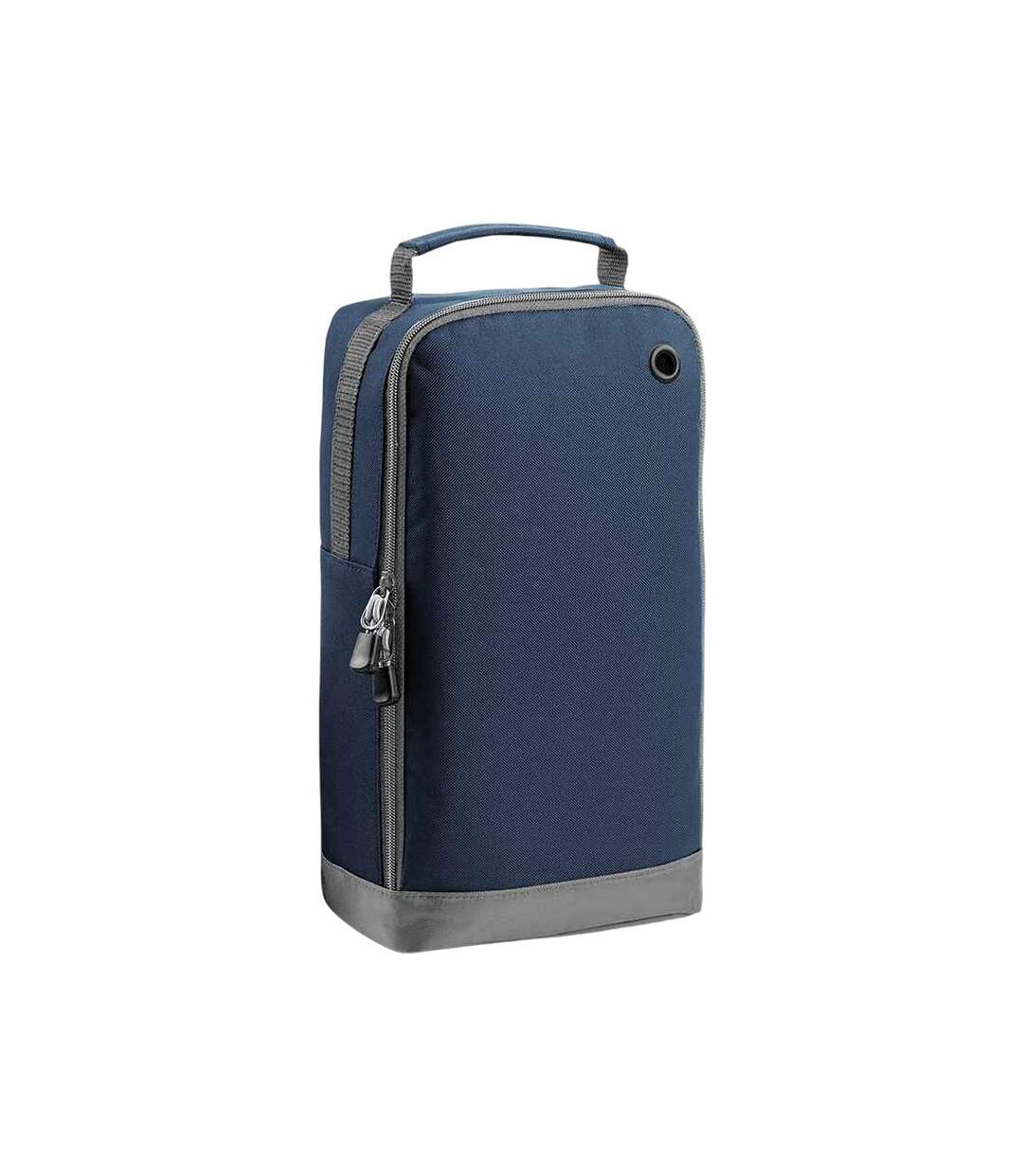 Sac à chaussures athlétique taille unique marine française Bagbase-1
