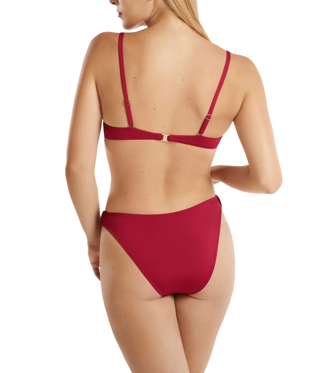 Bas maillot slip de bain échancré taille basse Isola Rossa Lisca-3