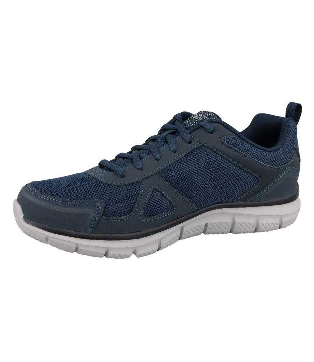 Mens Track Scloric Shoes Navy Blue Skechers-2