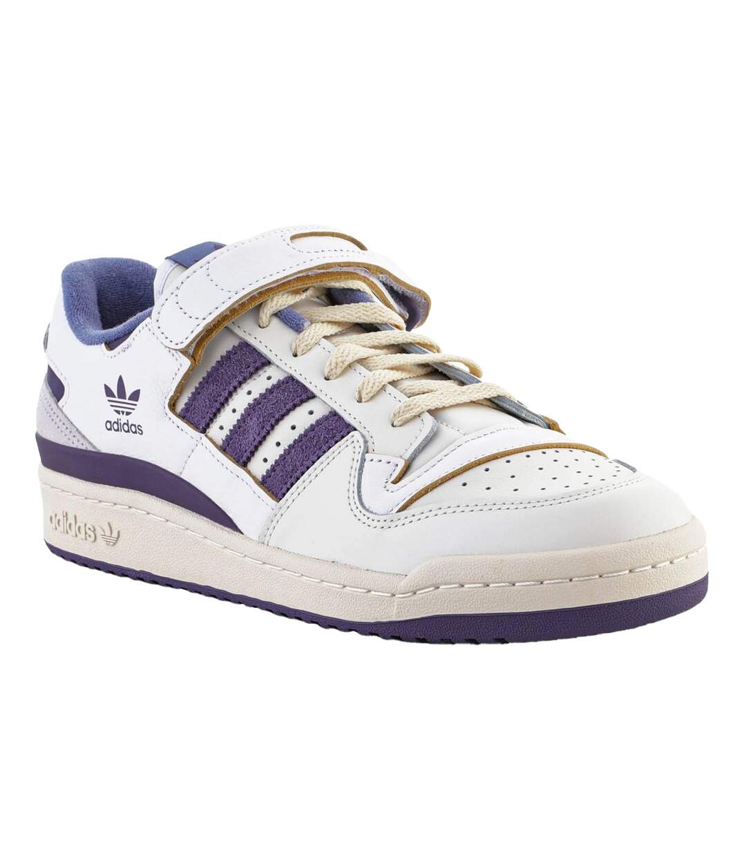 Baskets Forum Homme Blanc Adidas-1