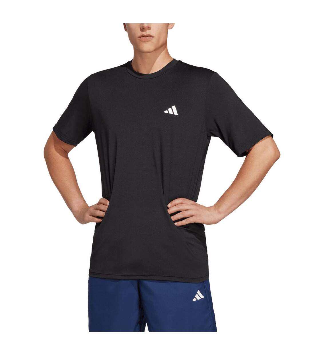 T-shirt Entraînement Essentials Feelready Homme Noir Adidas-1