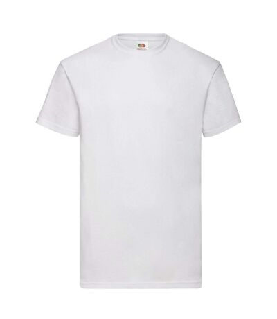 Fruit of the Loom Unisex Adult Value T-Shirt (White) - UTPC6351