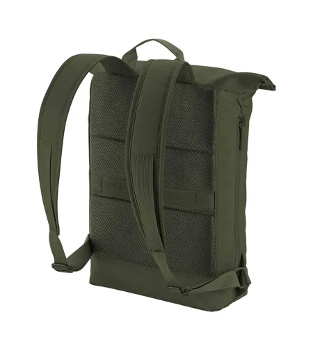 Simplicity Lite Roll Top Backpack One Size Pine Green Bagbase