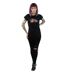 Disney - T-shirt CARS LIGHTNING VS STORM - Femme (Noir) - UTBI13924-4