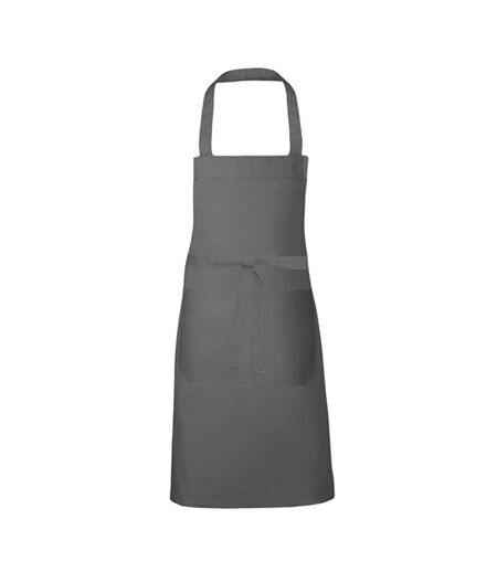 Tablier Hobby Taille Unique Gris Foncé Link Kitchen Wear