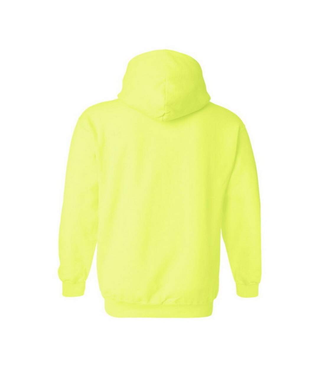 Sweatshirt à capuche unisexe vert néon Gildan