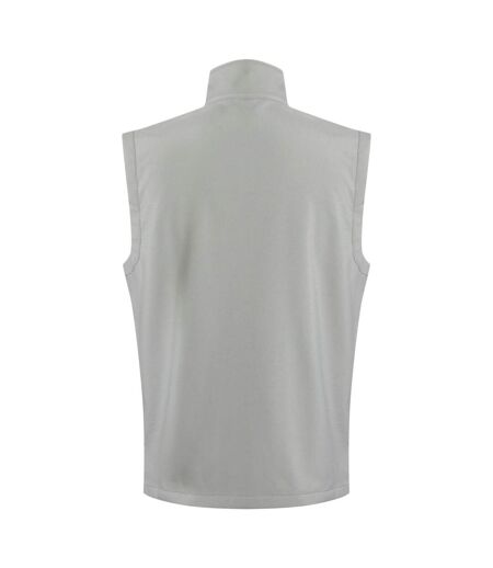 Mens Ascender Softshell 2 Layer Body Warmer Mineral Grey Black Regatta