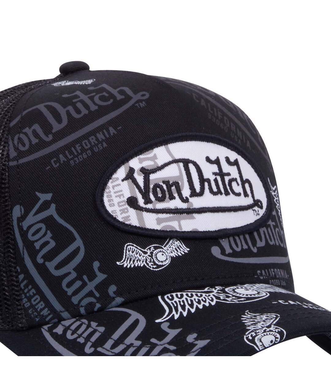 Casquette trucker fermeture snapback Von Dutch Vondutch-3