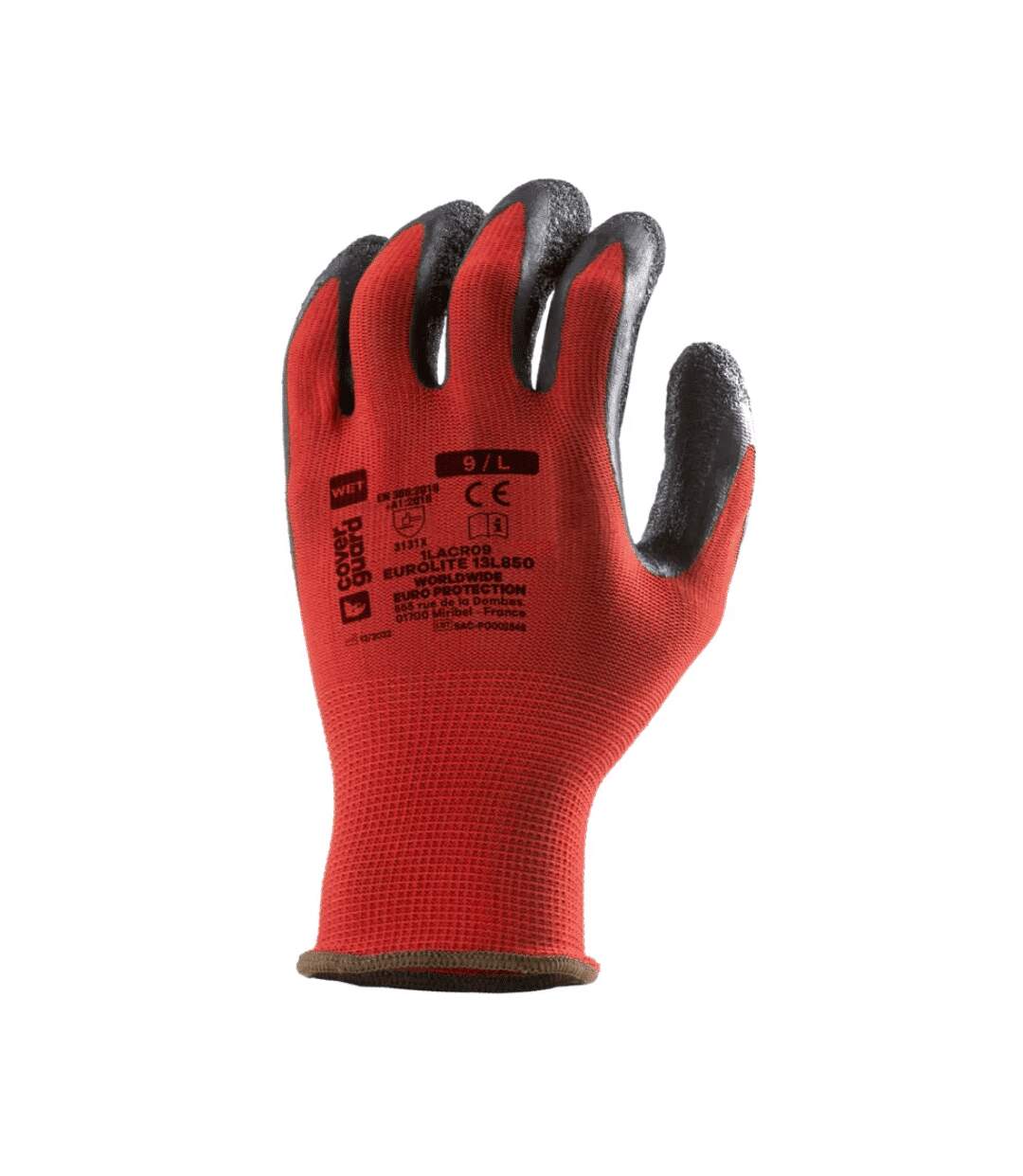 Lot de 10 Gants  COVERGUARD EUROLITE 13L850-1