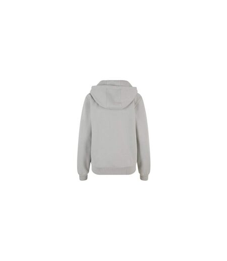 Sweat À Capuche Duveteux Femmes/ladies Asphalte Léger Build Your Brand