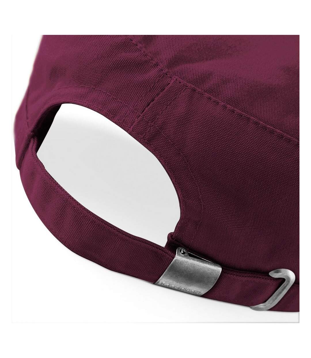 Beechfield Army Cap / Headwear (Pack of 2) (Burgundy) - UTRW6708-3