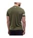T-shirt Motif/style Imprimé Sur Manche Homme Vert Ozoshi-3